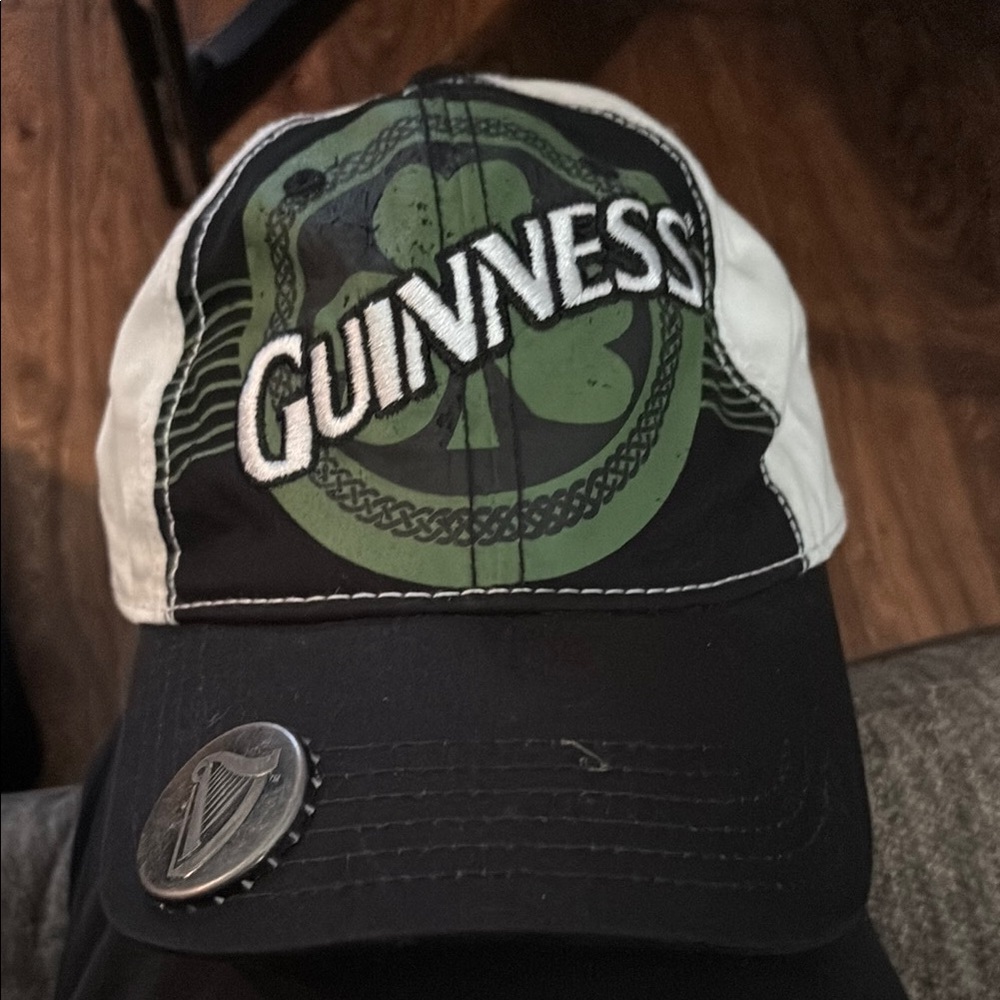 Guinness Black and Green Cap